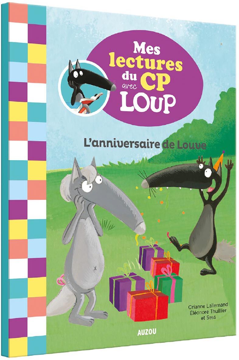 Livre L Anniversaire De Louve Mes Lectures Du Cp Avec Loup Cartotheque Com